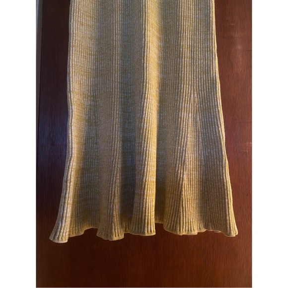 NWOT Daily Practice by Anthropologie Yellow Alla Midi Dress - Picture 7 of 10